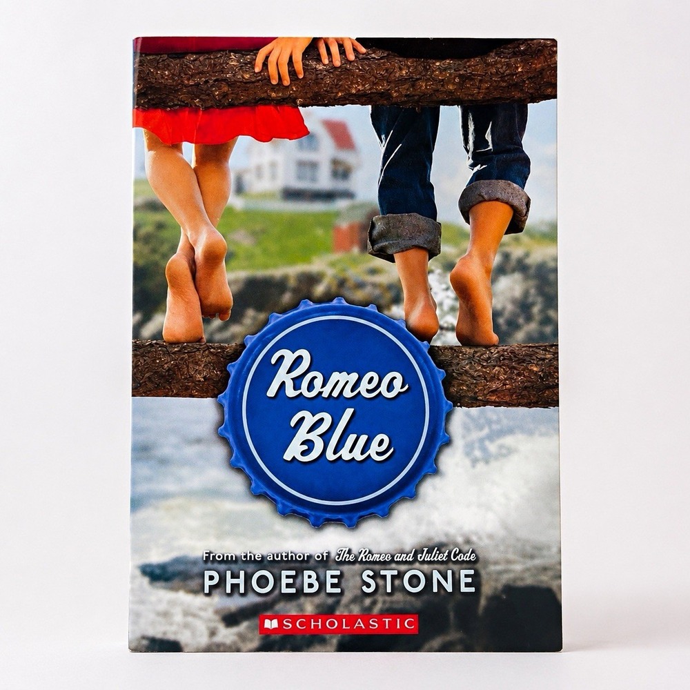 Romeo Blue Phoebe Stone Paperback Novel Ages 9-12 YA Fiction Scholastic